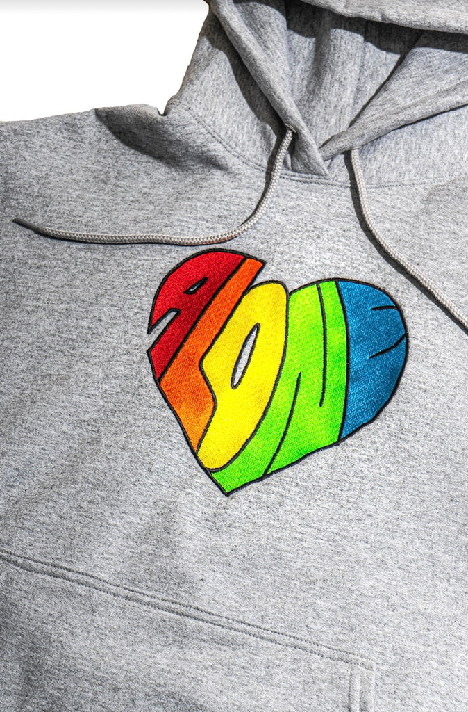 Multi Colored Alone Hoodie